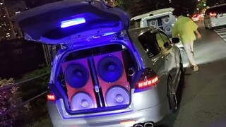 横浜花火大会　みなとみらい 電飾　音響族 外向き 内向き オーディオ 2022/6/2