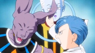 Dragon Ball Comparison of Beerus when he first came to Earth and Beerus after he arrived