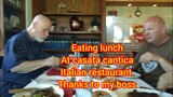 thanks to my boss for the nice lunch at#casataantica #italianrrstaurant@maluzvlog3232