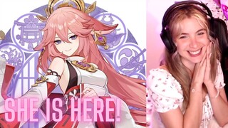 Yae Miko Character Trailer (Japanese) Reaction | Genshin Impact | Animaechan Games