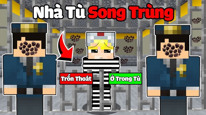 Tô Gà Thử Thách 24H Vượt Ngục Nhà Tù Song Trùng Siêu Đáng Sợ Trong Minecraft