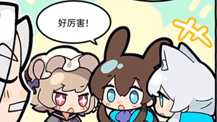 [Dubbing komik pendek] Orang tua juga harus memperhatikan kebersihan! ! ! 123 Pulau Rhodes: Bab Herr