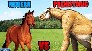 Horse vs Chalicotherium | SPORE