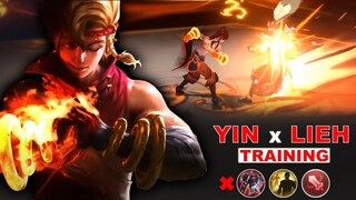 YIN x LIEH TRAINING BUILD & EMBLEM | DONT DO THIS | MLBB | YIN NEW HERO GAMEPLAY