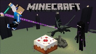 I killed the Ender Dragon ( Minecraft with friends #12)