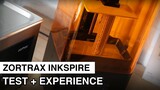Zortrax Inkspire | Test + Experience with a resin printer