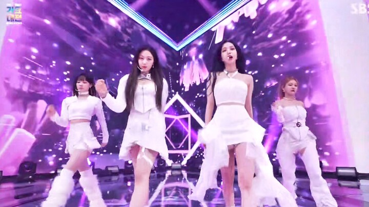 aespa's latest SBS Gayo Daejeon performance of "Next Level"