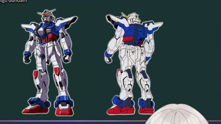 [Vertical version] The Eastern Great Power Gundam is coming? Thunderbolt Gundam, Wing Mirror Thunder