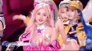 RED女团 241018和平精英刺激之夜《A.O.1.G》高清直播舞台！