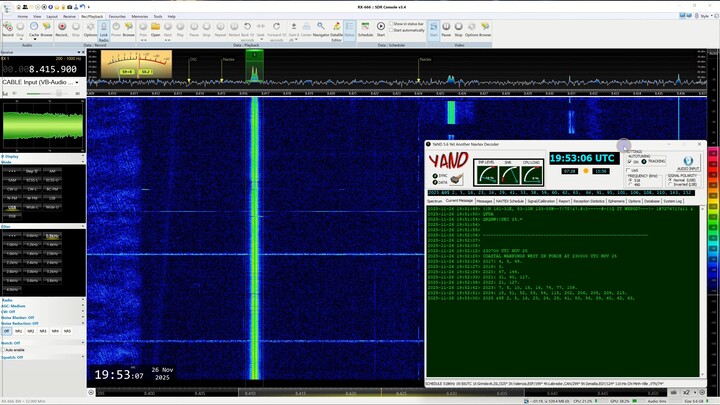 8416 Khz  -Russia -Laptev-Sea....Kara Sea -NAVTEX