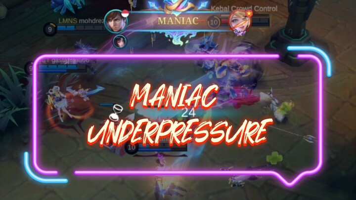 MANIAC DITENGAH TEKANAN....