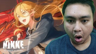 NIKKE X CHAINSAW MAN COLLAB TRAILER REACTION! NIKKE: THE GODDESS OF VICTORY HYPE!
