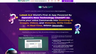 TalkGPT Review - Best AI App Powered by OpenAI’s ChatGPT 4.o