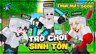 Minecraft nhưng Trò Chơi Sinh Tồn | Tập 17 | Nếu Bị Kairon Và Sammy Bắt Được, Siro Sẽ Mất 500 Nghìn