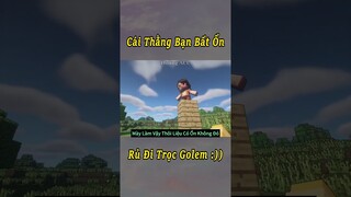 Anh Đen Xì Xì Và Cái Thằng Bạn Bất Ổn Nhất Minecraft 🤣 #shorts