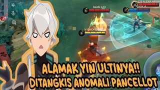MLBB EXE - ANOMALI YIN MENCOBA ULTI KE ANOMALI PANCELLOT YA GA KENALAH KOCAK🗿