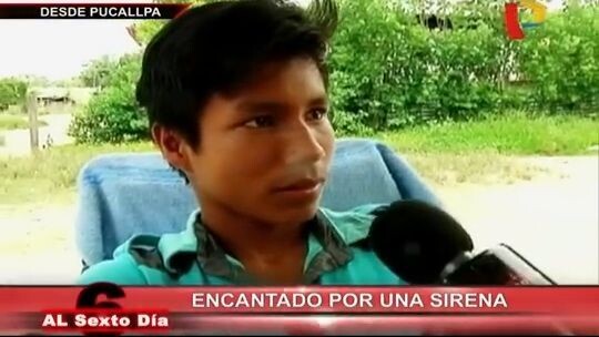 Encantado por una sirena La desgarradora historia de un joven en Pucallpa Perú