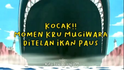 Ketika Kru Mugiwara Ditelan Ikan Paus