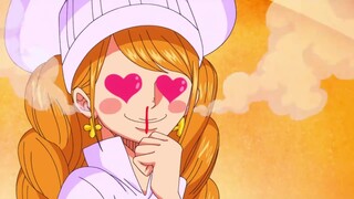 SANJI IMPRESIONA A PUDDING-SAMA