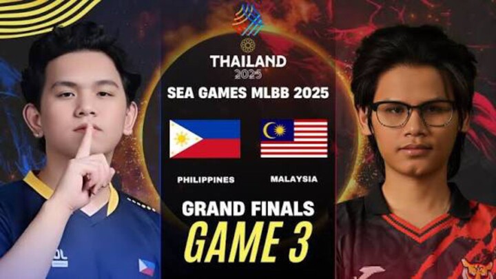 Philippines vs. Malaysia : Game 3 Finals SEA GAMES MLBB 2025