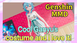 [Genshin MMD] Cool Ganyu's costume, and I love it!