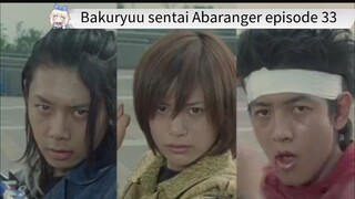 Abaranger episode 33