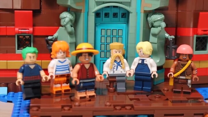 Đánh giá chi tiết Nhà hàng Biển Barati trong LEGO One Piece! Toàn bộ băng Mũ Rơm tụ họp @Lion