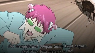 akhirnya Saiki mau elus kucingnya🤣