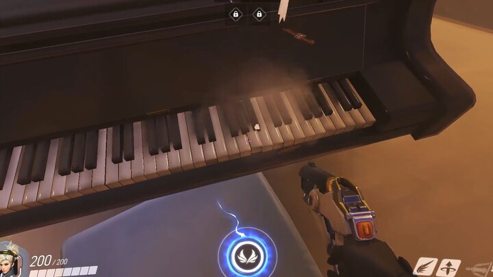 Overwatch piano chơi chanh