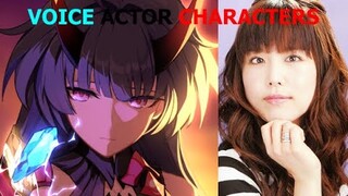 Honkai Impact 3rd Japanese Voice Actor Characters