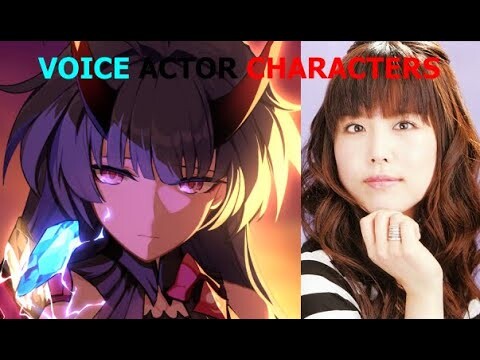 Honkai Impact 3rd Japanese Voice Actor Characters