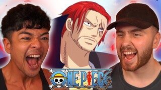 SHANKS STOPS THE WAR!!! -  One Piece Episode 487 + 488 REACTION + REVIEW!