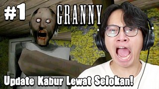 MARI KITA KABUR DARI GRANNY SEWER UPDATE 1.8 ! - Granny Sewer Update 1.8