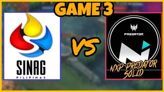 GAME 3 | SINAG PILIPINAS VS NEXPLAY PREDATOR SOLID | REALME GAMING LEAGUE!