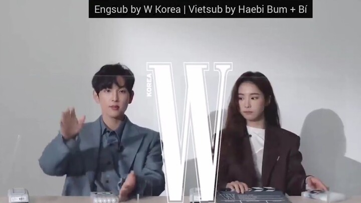 #Congrast1Mviews [Vietsub Phỏng vấn họa ảnh W Korea] - Yim Si Wan x Shin Sae Kyeong