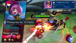 I Trolled The Philippines No.10 Fanny in Ranked Game (GLOBAL PRO FANNY 😭)