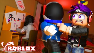 MAKING MY FRIEND TALK TO A CREEPY GIRL! -- Roblox Imagine