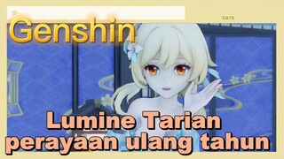 Lumine Tarian perayaan ulang tahun