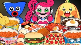 搬运(MYMY)妈咪长腿VS波比游戏时间完整版波比游戏时间动画|美食吃播