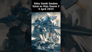 LIST ANIME SPRING 2023 YANG MENDAPATKAN SPIN OFF DAN SEASON TERBARUNYA #shorts