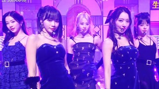 LESSERAFIM 12.28日本年末音番AMA Fearless(韩语版)舞台