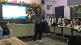 Dance cover lagu Jennie di acara terakhir kelas 3 SMA