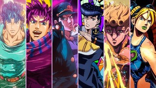 JoJo's Bizarre Adventure (ジョジョの 奇妙な冒険 ) | All Openings | Creditless