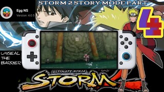 NARUTO ULTIMATE NINJA STORM 2 | STORY MODE PART 4 EGG NS 4.0.5 POCO X3 PRO