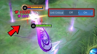 You must try this Ling unli critical build for sure win!🔥