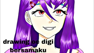gambar oc pake digital bersamaku