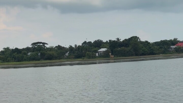 Village river in Bangladesh