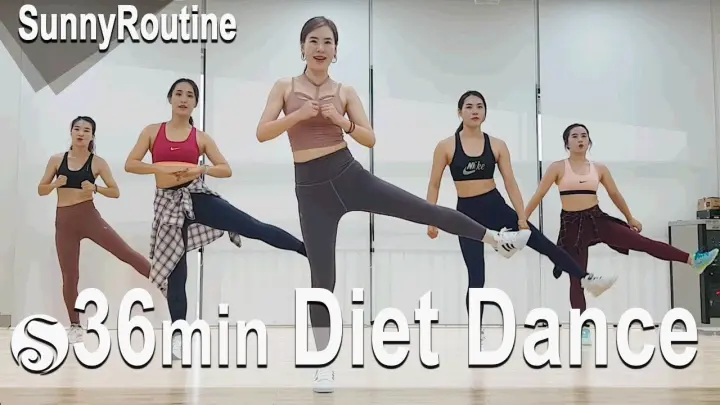 36 minute Diet Dance | 36ë¶„ ë‹¤ì�´ì–´íŠ¸ëŒ„ìŠ¤ | cardio |  í™ˆíŠ¸