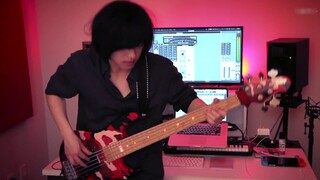 [Bass] Demon Slayer OP LiSA-Red Lotus Super Burning Full Version Performance!