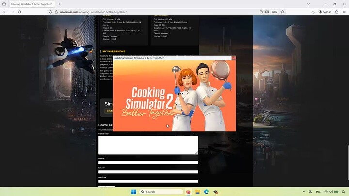 Cooking Simulator 2 Better Together FREE DWONLOAD PC